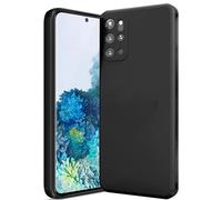 Custodia compatibile con Samsung Galaxy S20 Plus - Cover Ultra Sottile TPU - Gomma Soft Touch & Guscio Antigraffio - Silicone Flessibile - Nero Opaco