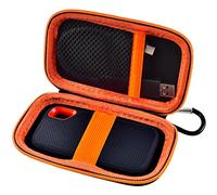 Custodia compatibile con SanDisk da 1 TB, 2 TB, 500 GB, 4 TB, per PRO Extreme Portable SSD, supporto per disco rigido esterno a stato solido per SDSSDE61/SDSSDE60/SDSSDE81/SDSSDE30/SDSSDE60 (solo