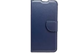 Custodia Compatibile con TCL 405 T506D / TCL 406 T506K / TCL 408 T507D T507U T507A TCL 406S / T506G Cover STAND flip LIBRO gel PORTAFOGLIO magnetica eco pelle porta carte vano card (Blu)