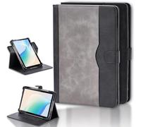 Custodia compatibile con TCL NXTPAPER 11 Plus 11,5 pollici Tablet Case PU Leather Stand Folio Cover Rotazione 360 gradi Multi-Viewing Angels Camera può essere utilizzata Nero