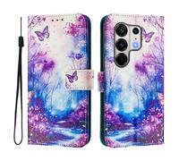 Custodia compatibile con Tecno Camon 50 Pro 4G, custodia a libro in pelle PU con motivo creativo 3D, custodia protettiva a portafoglio, valle dell'isola che non c'era