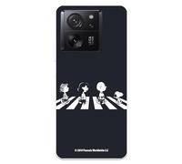 Custodia compatibile con Xiaomi 13T- Xiaomi 13T Pro Ufficiale Peanuts Personaggi Beatles per proteggere il tuo cellulare. Custodia in silicone trasparente flessibile con licenza ufficiale Snoopy