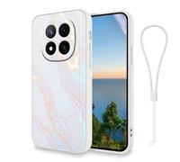 Custodia compatibile con Xiaomi Redmi Note 14 Pro 5G Custodia con nastro, Custodia protettiva per Redmi Note 14 Pro 5G Modello Estetico Case Silicone Accessori TPU Bumper Bumper Cover Originale
