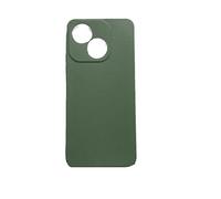 Custodia Compatibile con ZTE Blade A35e Z2466 DISPLAY schermo lcd 6.52 BACK COVER case soft GEL SILICONE protezione flessibile antiurto antigraffio SLIM matte MORBIDA TPU (Verde bosco)