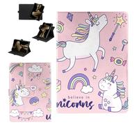 Custodia Compatibile per Blackview Tab A6 Kids 10.1-pollici Tablet Cover Custodia Case [Funzione di rotazione a 360 gradi][Protezione rinforzata dei bordi contro le cadute] CHM