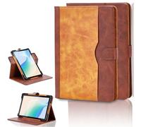 Custodia Compatibile per Mediacom Smartpad Azimut 4 Pro Tablet Cover Custodia Case Rotazione a 360 gradi Angeli Multi-Viewing Custodia in pelle PU Stand Folio Marrone