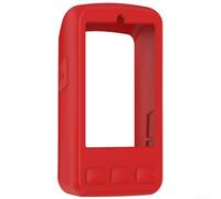 Custodia compatta in silicone per Wahoo ELEMNT ROAM 3 e ROAM V3, funzionale per una protezione senza aggiungere peso (rosso)