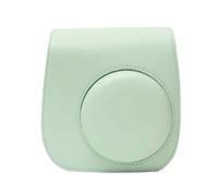 Custodia compatta per Fujifilm Instax Mini12, elegante cover protettiva con cinturino regolabile, colori vivaci e morbida pelle PU protettiva, pronta