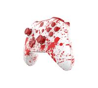 Custodia completa Red Blood-Data Frog per Xbox One S, custodia di ricambio idro-immersa e kit di pulsanti per