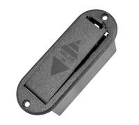 Custodia con batteria da 9 V per chitarra elettrica e basso, facile accesso alla sostituzione delle batterie in qualsiasi momento (set)