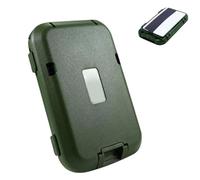Custodia con blocco - Cassaforte per carte in alluminio, caveau tascabile