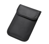 Custodia con blocco del segnale, custodia protettiva per telefono anti-spionaggio, blocco dati sicuro per chiavi 'auto, carte d'identità e dispositivi elettronici personali, Nero, 11.7x17.3cm