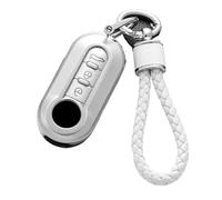 Custodia Con Chiave Flip For Auto In TPU Per Peugeot Per Boxer Accessori Guscio Chiave(Silver SetC)