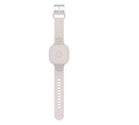 Custodia con cinturino compatibile con Tile by Life360 Mate 2024, custodia in silicone con cover per tracker, cinturino per orologio, bracciale, cover per polso (solo custodia) (Bianco chiaro)