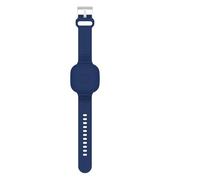 Custodia con cinturino compatibile con Tile by Life360 Mate 2024, custodia in silicone con cover per tracker, cinturino per orologio, bracciale, cover per polso (solo custodia) (Blu)