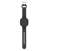 Custodia con cinturino compatibile con Tile by Life360 Mate 2024, custodia in silicone con cover per tracker, cinturino per orologio, bracciale, cover per polso (solo custodia) (Nero)
