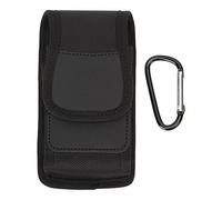 Custodia con clip da cintura per telefono in nylon resistente con chiusura ad anello con gancio Design a fascia elastica per lavori di costruzione di viaggi all'aperto Adatto per