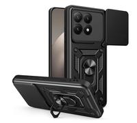 Custodia con copriobiettivo e supporto per Xiaomi 15T CamShield Pro - nera