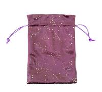 Custodia con coulisse per tarocchi, contenitore portatile per accessori per tarocchi, borsa da viaggio per divinazione del destino, gioielli, cristalli, orecchini, collane, rune, pietre, dadi