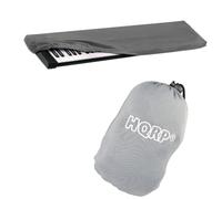 Grigio Elastico Polvere Cover Custodia W/ Borsa Per Yamaha 88 Chiavi Elettronico