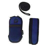 Custodia con fascia braccio + laccio collo lettore mp3 gps telecomando chiavi