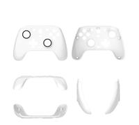 Custodia con Pannello di Ricambio Magnetico per Controller GameSir G7 SE, Impugnatura Antiscivolo in Materiale PC, Cover Personalizzata a Incastro - Accessori per Videogiochi，Bianco