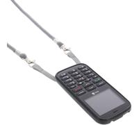 Custodia Con per Cellulare Doro 1370 Tracolla Nastro Corda Spago Grigio