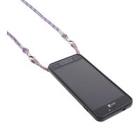 Custodia Con per Cellulare per Doro 8035 Tracolla Custodia Nastro Corda Bordeaux