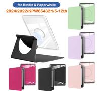 Custodia con staffa magnetica in acrilico per Kindle Paperwhite Colorsoft 2024 2022 2021 10th 11th 12th Generation 6 6.8 7 pollici Custodia protettiva