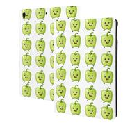 Custodia con stampa di peperoni verdi compatibile con iPad Air di terza generazione, custodie per tablet compatibili con iPad Pro Case da 10,5 pollici, accensione e spegnimento automatico, supporto a