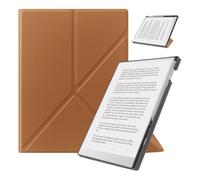 Custodia con supporto compatibile con Remarkable Paper Pure tablet e-ink da 10,3'' 2026 sottile e leggera Folio con portapenne Angoli di visione multipli Sveglia/sonno automatico(Brown)