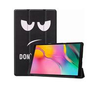 Custodia con supporto e custodia protettiva per Samsung Galaxy Tab A 101 2019 SM-T510 SM-T515 - Nero