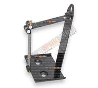 Custodia con supporto portabatteria per telaio rigido Triumph 2H 3H 3HW 3SW...