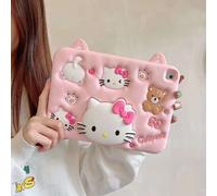 Custodia con supporto Sanrio Hello Kitty Cartoon compatibile con iPad Pro 9.7 10.5 10.2 8Th9Th 2018 2017 Air 1 2 3 Mini 2 3 4 5 6 Tablet Case Funda