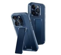 Custodia con supporto UNIQ Heldro per iPhone 15 Pro Max, colore blu