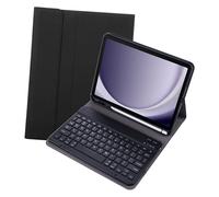 Custodia con tastiera Bluetooth in similpelle nera da 11" per Galaxy Tab A9 Plus / Tab A11 Plus