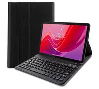 Custodia con tastiera Bluetooth in similpelle nera per Lenovo Tab M11
