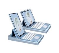 Custodia Con Tastiera Bluetooth Per Ipad Pro 11 4A Generazione, Ruotabile A 360°, Tastiera Wireless Magneticamente Staccabile Con Layout Italiano QWERTY,Blu,Pro11 2022