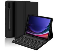 Custodia con Tastiera Bluetooth + Tastiera per Samsung Galaxy Tab S9/S9 FE/S10 (10.9 pollici)