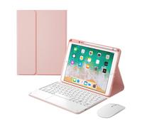 Custodia con tastiera e mouse touch compatibile con iPad Air di quinta/quarta generazione: la soluzione ideale per protezione e produttività.
