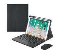 Custodia con tastiera e mouse touch compatibile con iPad Air di quinta/quarta generazione: la soluzione ideale per protezione e produttività.