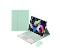 Custodia con tastiera e touchpad per Samsung Galaxy Tab S10 Lite 10,9 pollici (modello SM-X400/X406B) 2025, tastiera Bluetooth staccabile e mouse wireless, con porta penna