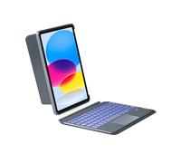 CUSTODIA CON TASTIERA INATECK KB04112_GRAY Bluetooth Retroilluminata con Italiano iPad Air 11" QWERTZ