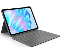CUSTODIA CON TASTIERA LOGITECH Combo Touch per iPad Air 11" (M2), tastiera QWERTY inglese UK, retroilluminazione