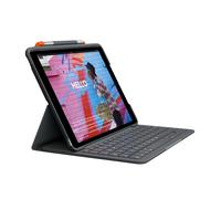 Custodia con tastiera Logitech Slim Folio per iPad e iPad Air in grafite, per iPad (7a, 8a e 9a gen)