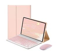 Custodia Con Tastiera Per iPad A16 11th Gen 2025/10th Generazione 2022 (11/10,9 Pollici) Con Mouse, Custodia Protettiva Sottile Con Tastiera Wireless Staccabile Per Ipad 10a Generazione