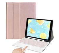 Custodia con tastiera per iPad di nona, ottava e settima generazione, con funzione di sospensione/riattivazione automatica, touch screen a colori e