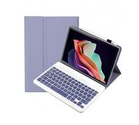 Custodia con Tastiera per Lenovo IdeaTab Plus 11,5" 2023, Tastiera Wireless Staccabile con Supporto Multi-Angolo e Funzione di Sospensione/Riattivazione Automatica(Purple)
