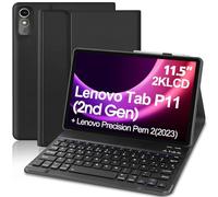 Custodia con tastiera per Lenovo Tab P11 (2nd Gen) 11.5" Tastiera spagnola Ñ Bluetooth wireless rimovibile con custodia protettiva sottile per tablet Lenovo Tab P11 di 2a generazione