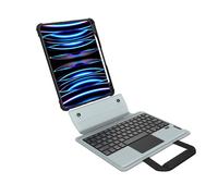Nillkin Bumper Go Keyboard Custodia in pelle PU progettata per Apple iPad Air 11 2024/10.9 2020/Air 4/Air 5/Pro 11 2020/2021/2022, portapenne, tastiera rimovibile, antiurto, cavalletto, custodia per